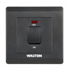WDPSM20 Metallic Black (20A DP Switch)